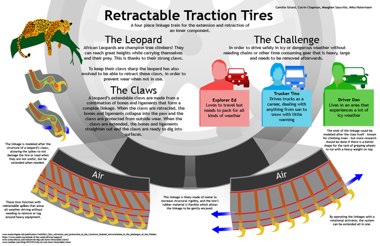 Retractable Traction Tires